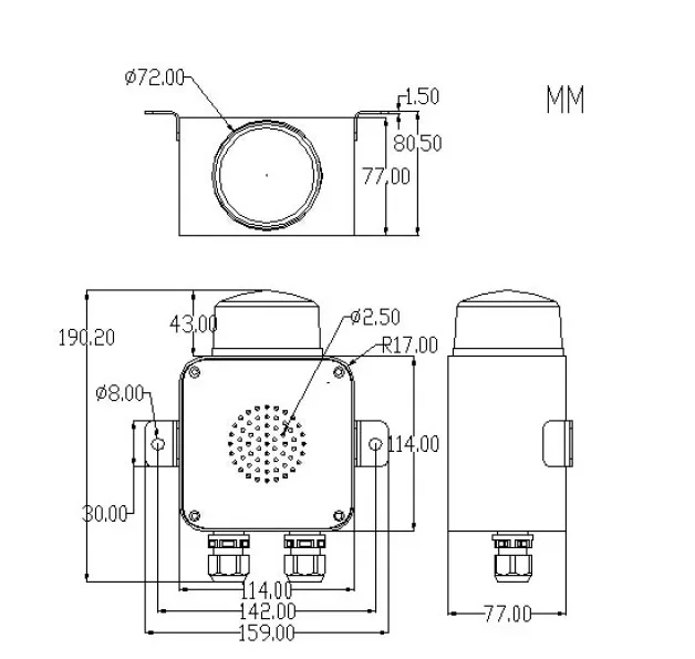 Weatherproof Telephone Alarm Sunder (2)