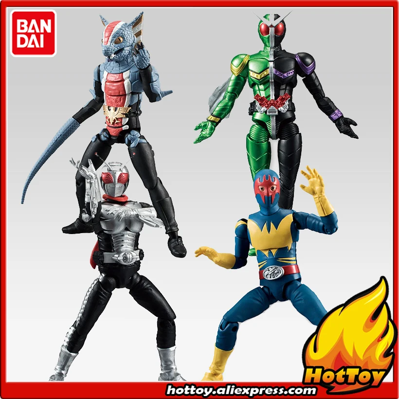 100% Оригинальные BANDAI Tamashii Наций SHODO VS vol.6 фигурку Kamen Rider VS6 набор из 4 шт.|action figure|bandai