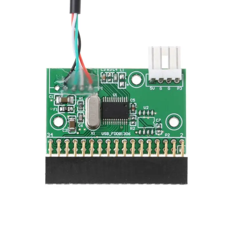 1 44 МБ 3 5 &quotUSB кабель адаптер для 34 контактный разъем гибкого диска U диск PCB плата