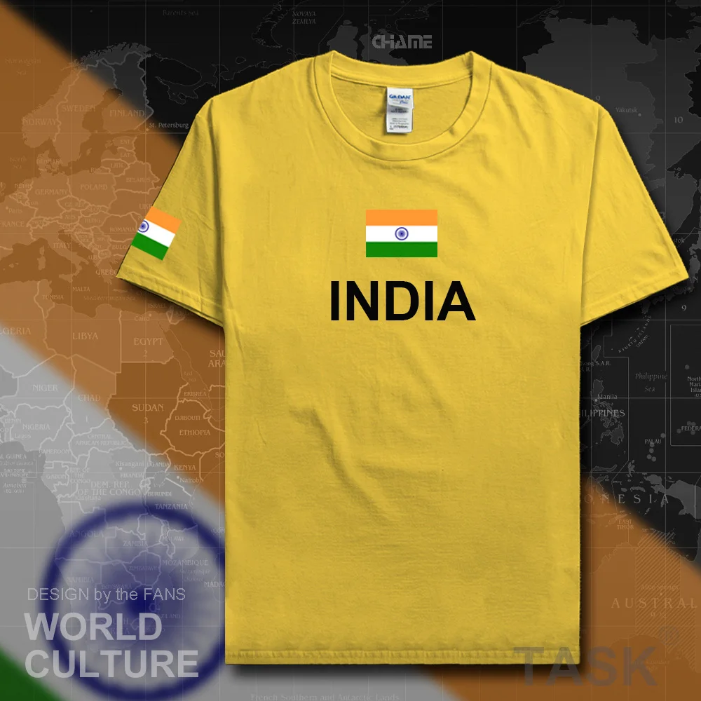 Republic of India t shirt man tee 2017 t shirt cotton nation team