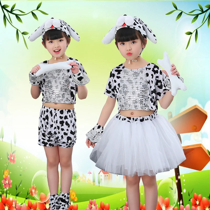 

kids costume dog dancewear girls boy kids dance costume dog