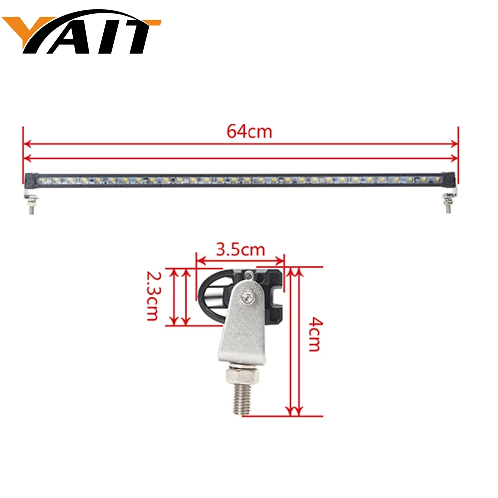 Yait 30 Вт 2" Led бар тонкий внедорожный 6000K одиночный рабочий светильник Spor для Jeep Ford Lada Niva 4x4 Автомобильный Стайлинг Бар Led 12 В 24 В