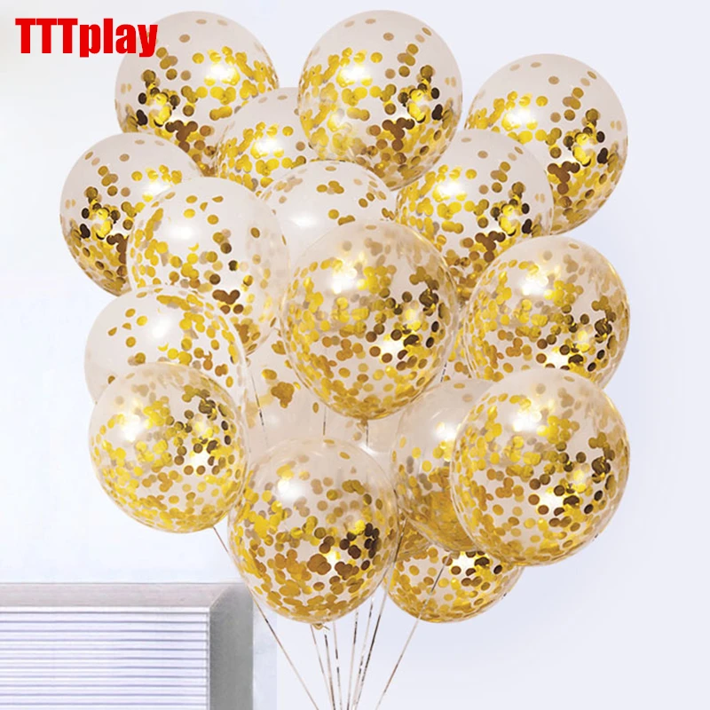 5pcs 12'' Confetti Latex Balloons Wedding Birthday Party Baby Shower Decoration 5pcs 12'' Confetti Latex Balloons Wedding Birthday Party Baby Shower Decoration