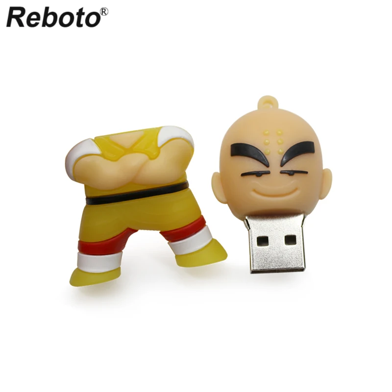 Cartoon USB Flash Drive Dragon Ball Pen Drive 16GB 8GB 4GB Memory Stick Goku Monkey King pendrive 64gb 32gb usb disk Free Gift