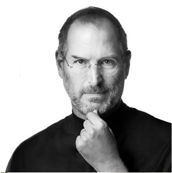 Steve Jobs Star Style Foldable Ultra-light Memory Titanium Rimless Round Myopia Eyeglasses Optical Glasses Frame Men Eyewear