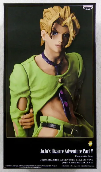 100% Оригинальный Banpresto Золотой ветер рисунок галерея 5 Коллекция фигурка Pannacotta Fugo