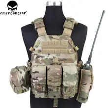 Emerson шестерни LBT6094A стиль тактический жилет с 3 мешками Охота страйкбол военная Боевая Экипировка EM7440 Мультикам AOR хаки Мандраг