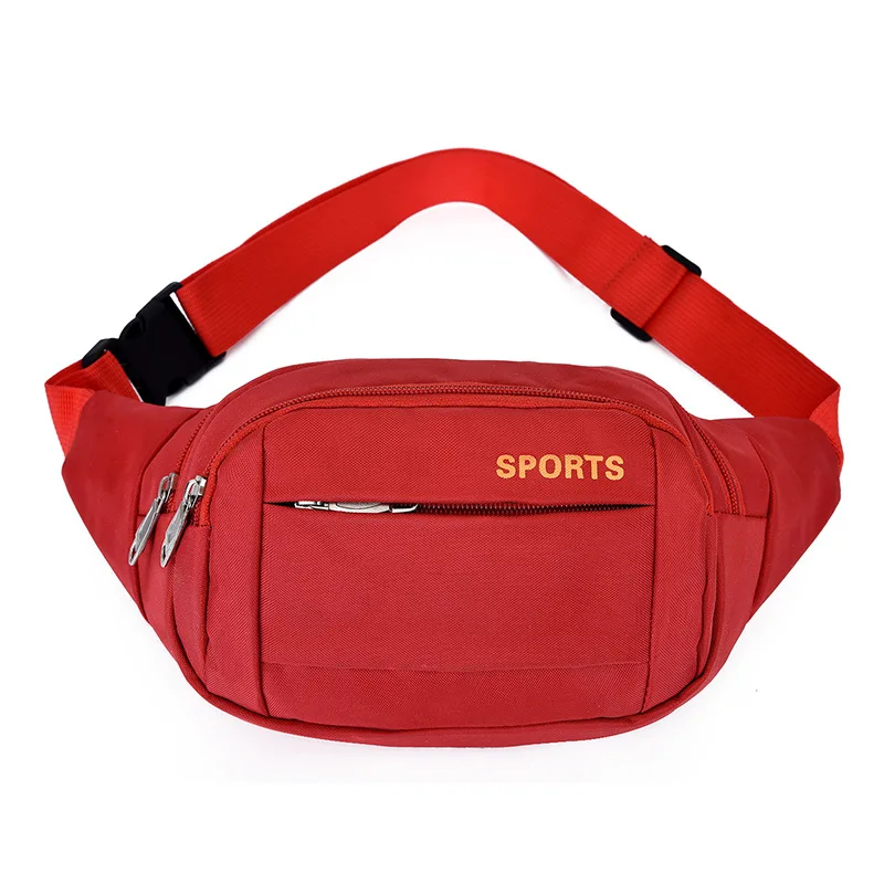

Waterproof Chest Handbag Fashion For Women Men Waist Bag Colorful Unisex Waistbag Belt Bag Mobile Phone Zipper Pouch Packs Belt