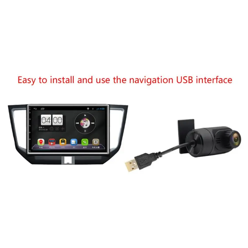 Автомобильный видеорегистратор с USB камерой для HD 170 градусов ночным видением и G