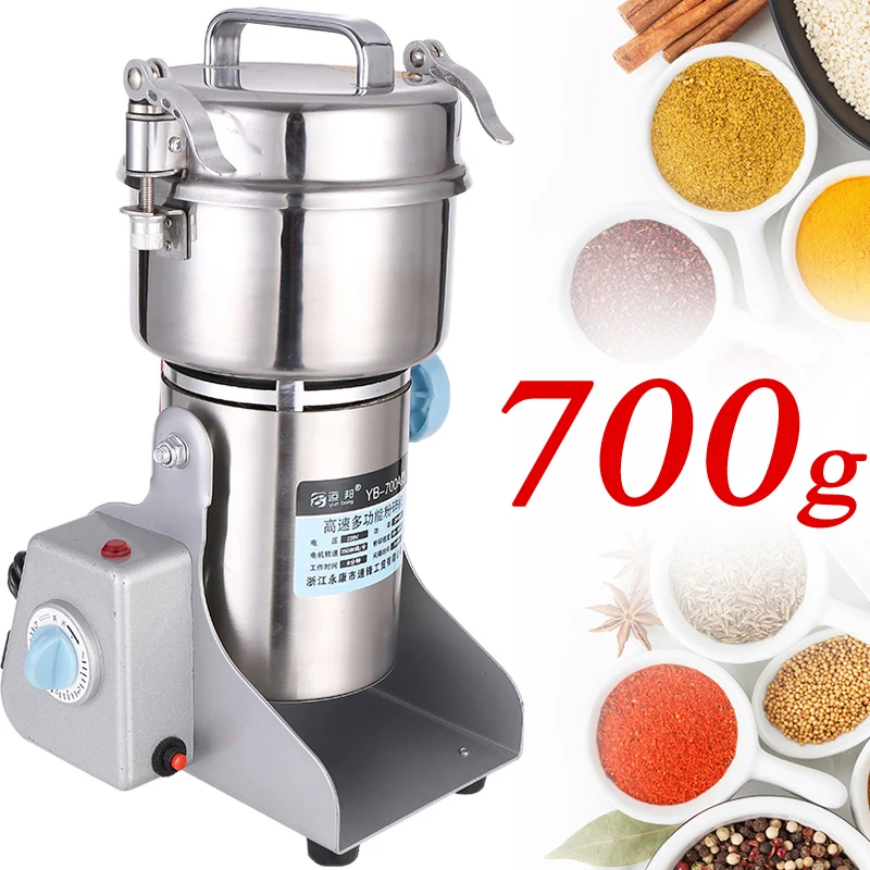 700g/2800W Mini Electric Grinder Dry Food/Coffee/Grains Pepper Mills