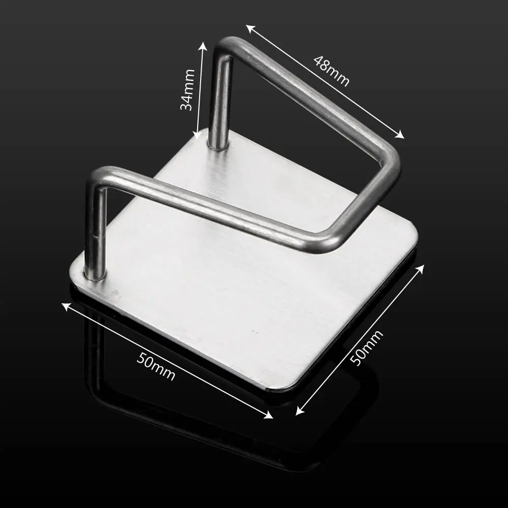 HOOMIN فرشاة من الفولاذ المقاوم للصدأ الإسفنج حامل كليب المطبخ منظمة الإسفنج استنزاف رف تخزين المنزل اكسسوارات المطبخ