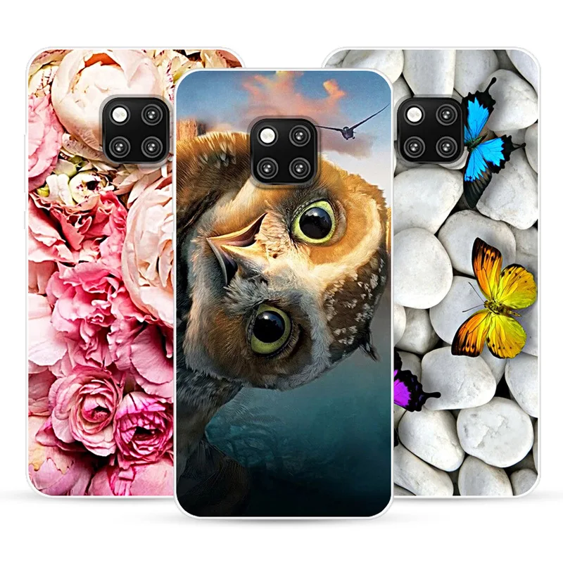 Fashion Soft Silicone Phone Case For Huawei Mate 20 30Pro Back Cover 10 30Lite |