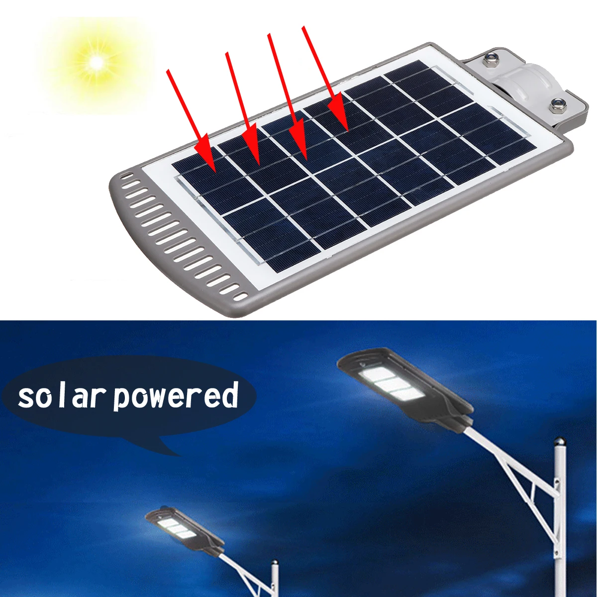 Водонепроницаемый IP67 20 Вт солнечная панель светодиодный уличный фонарь на солнечной батарее все-в-1 Интеллектуальный переключатель времени настенный светильник ing лампа для наружного сада