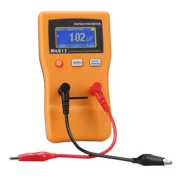 

M6013 AutoRange Digital Capacitor Capacitance Circuit Tester Meter Multimeter Yellow