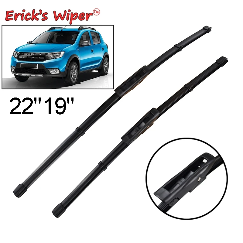 Erick's Wiper Front Wiper Blades For Dacia Renault Sandero Mk 2 2016