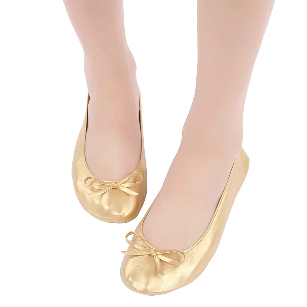 Женская обувь на плоской подошве; переносная складка; балетки на плоской подошве; складывающиеся балетки; обувь для свадебной вечеринки