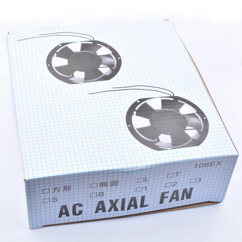 Ventilador de Refrigeração Resistente ao Calor do Metal Brandnew Original Fp108ex-s1-s b 17250 17251 172x150x51 mm 110v 220v 380v 38w - Imagem 3