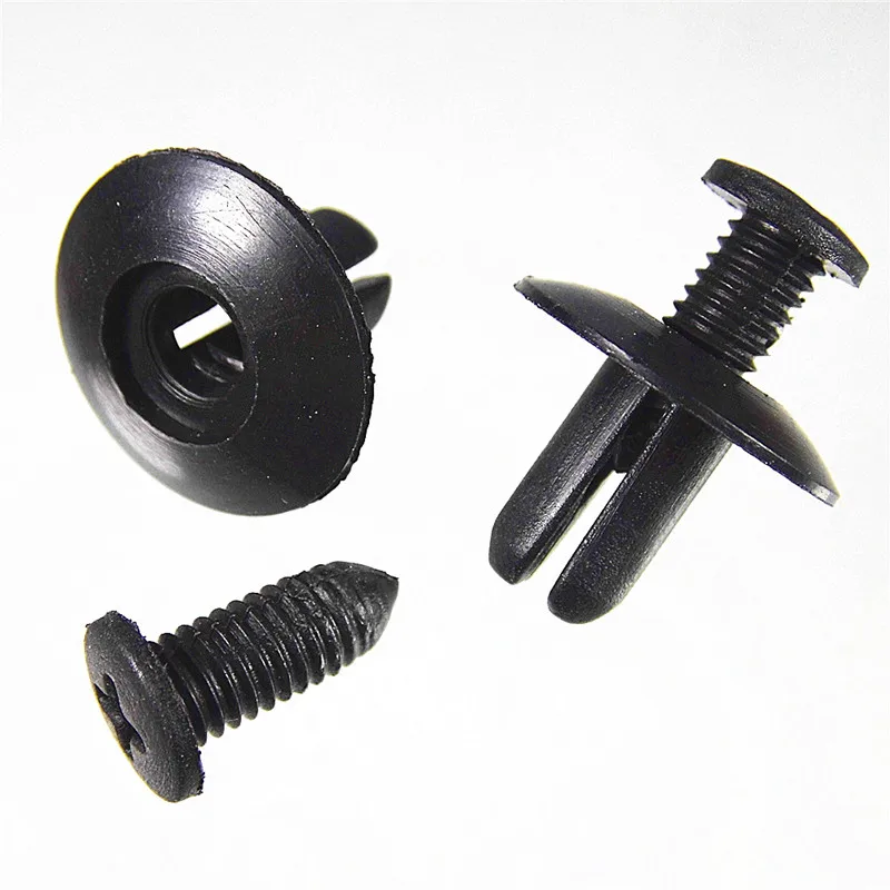 Car Stickers 8mm Universal Type Auto Screw Rivet Fastener Car Mudguard For Seat Leon