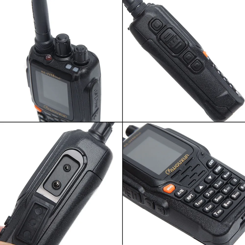 Wouxun KG-UV8D Plus перекрестный репитер VHF UHF двухдиапазонный голосовое шифрование рация