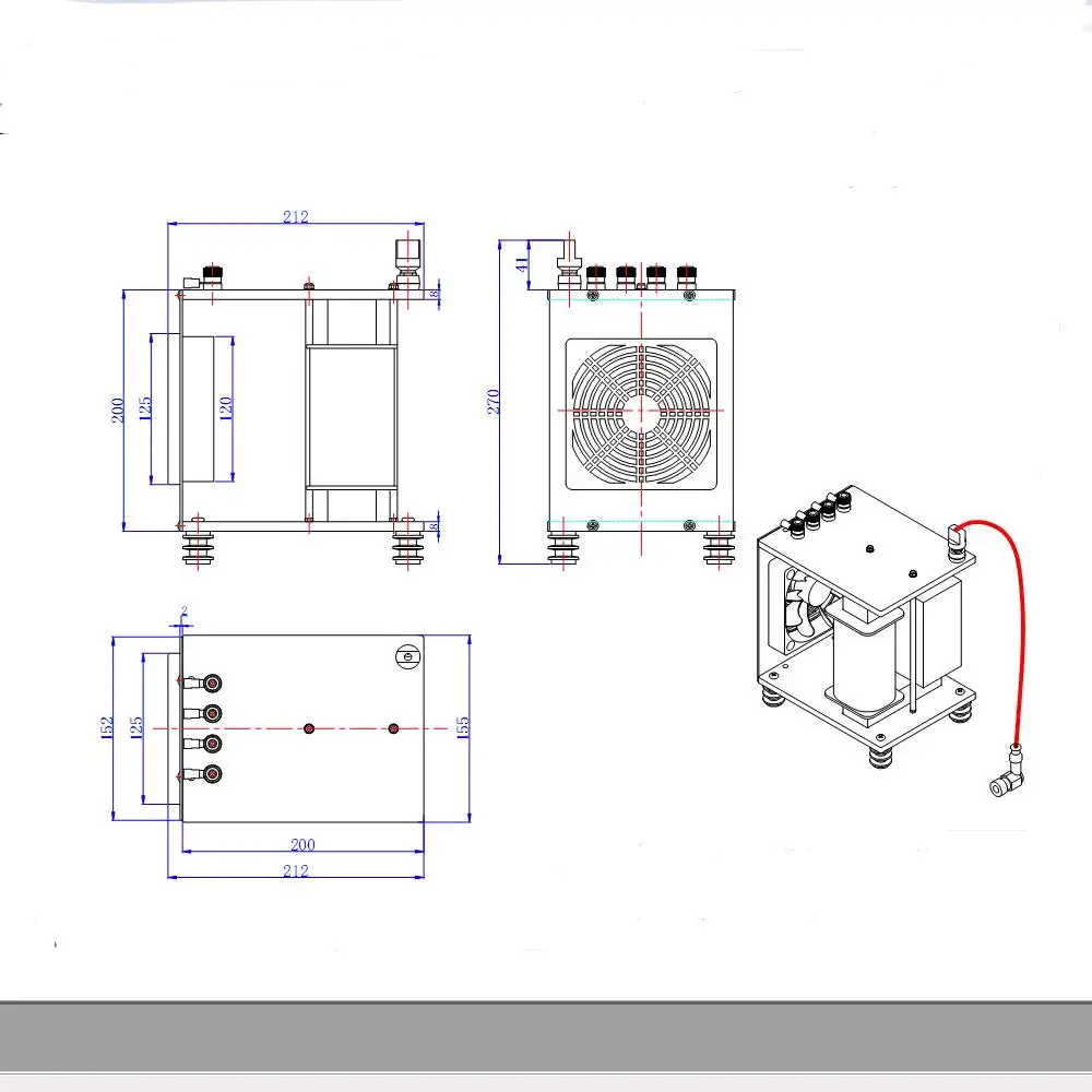 300g ozone generator transformer