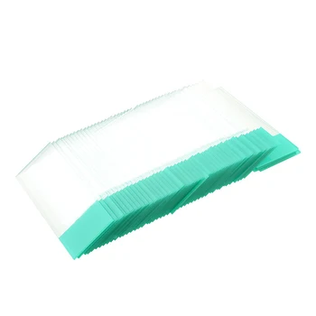 

Professional real 50PCS Blank Microscope Slides accessories Glass 1-1.2mm ground edges Lab preparation