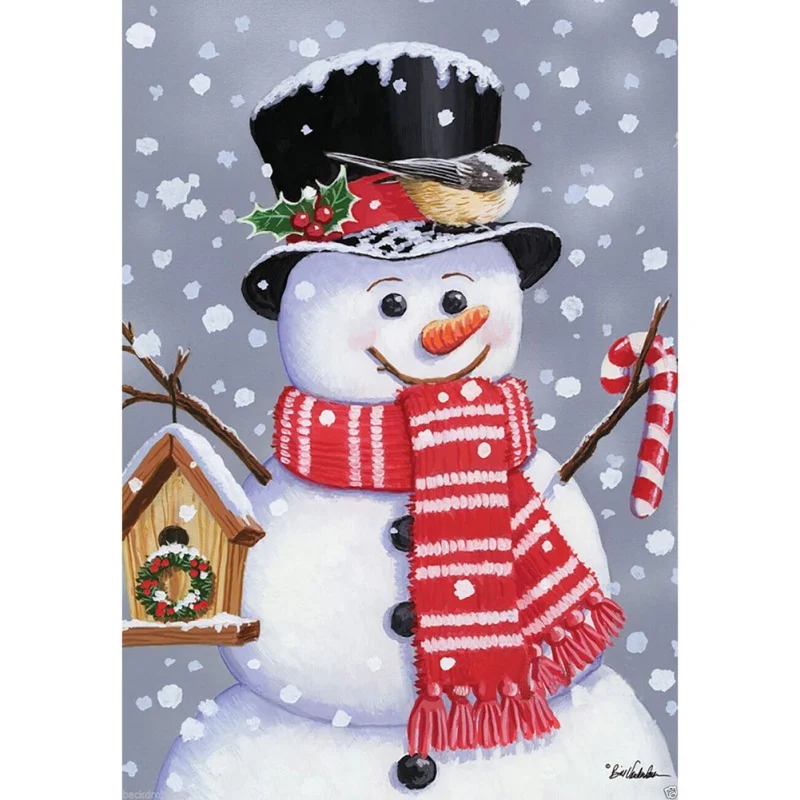 1 шт. Рождество Санта Клаус Олень Снеговик сад флаг Крытый Открытый домашний Декор зима снежинка фестиваль Вечерние