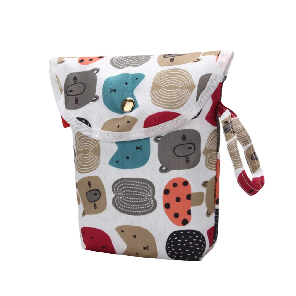 Сумка для детских подгузников, тканевая сумка для мам, многофункциональная сумка-Органайзер для детских подгузников, многоразовая дорожная сумка для подгузников, сумка для хранения для мам - Цвет: A5