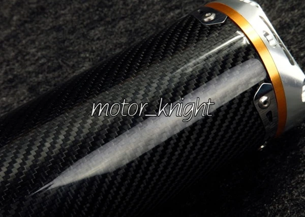 Глушитель из углеродного волокна для мотоцикла для Suzuki GSXR 1000 2007-2008
