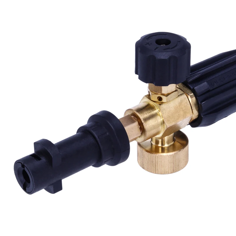 2017 Good Quality GS certificate High Pressure Snow foam cannon Foam Gun For Karcher K2-K7 Gun adapter of car care (cw013) 