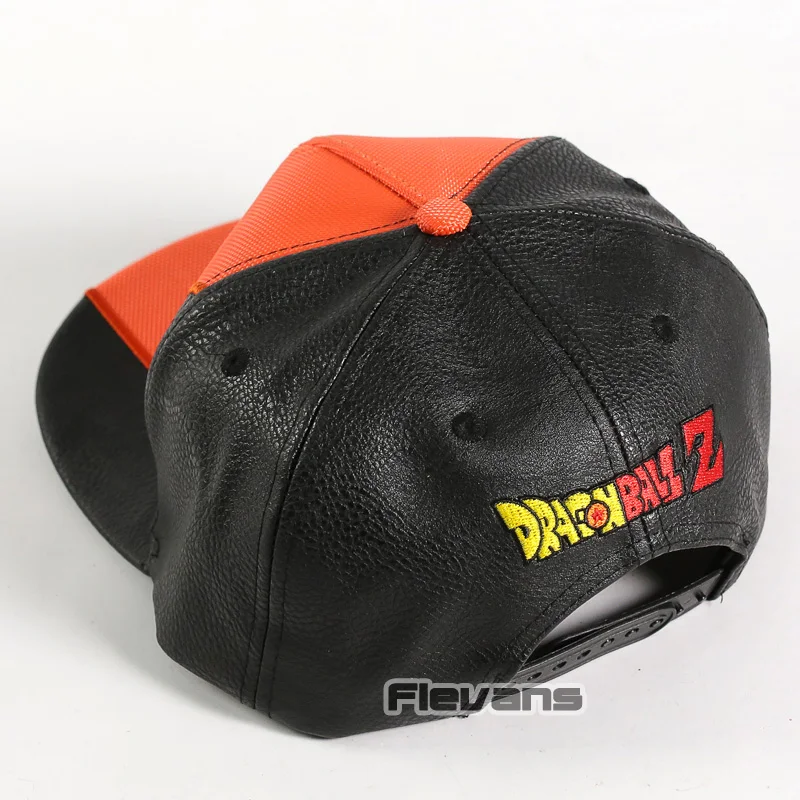 Dragon Ball Z Сон Гоку Snapback Бейсболка s кожаная кепка для мужчин мальчик хип-хоп шапки
