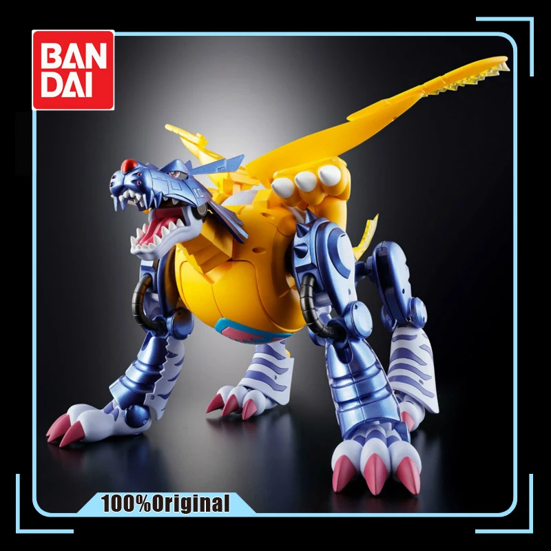 Оригинальная фигурка BANDAI Digimon monster Gabumon металлическая Garurumon модификация модели