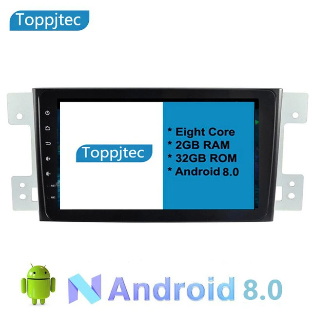 

8" Eight Core Android 8.1 4G RAM 1024*600 Car GPS Navi Multimedia playerSuzuki Grand Vitara 2007 2008 2009 2010 2011 with 2.5D