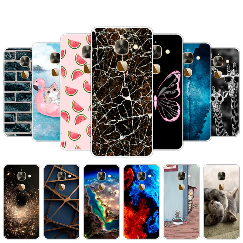 

For LeEco Letv Le 2 Le2 Pro Case X527 X620 Transparent Soft TPU Slim Silicone Fundas For Leeco Le 2 X527 Flower Dog Back Cover