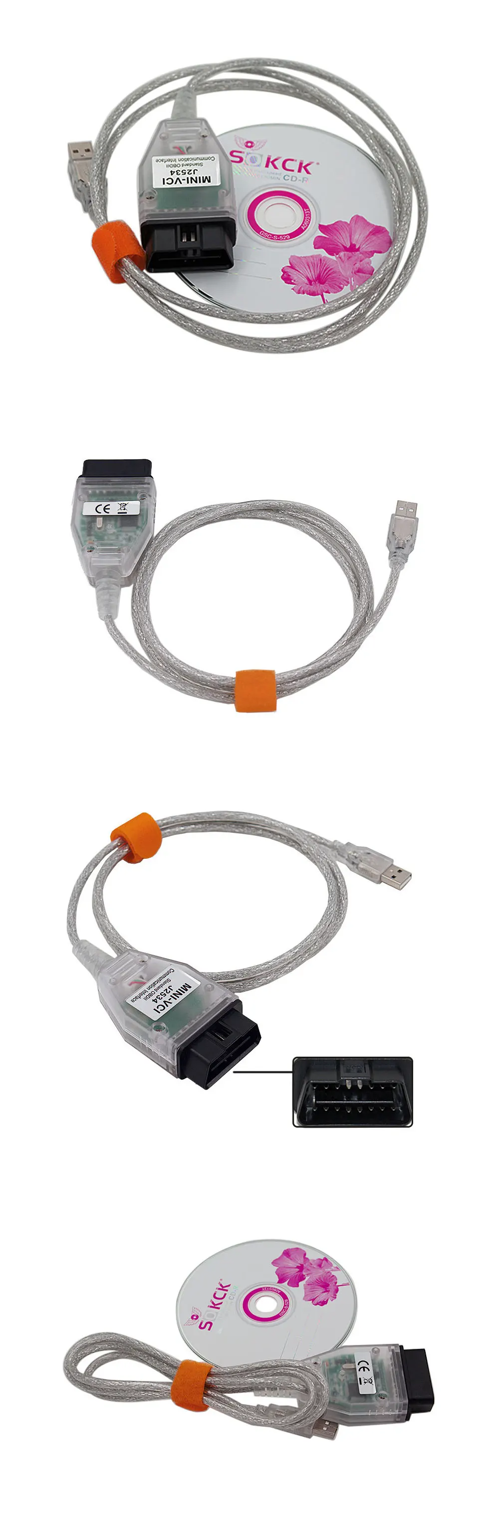 Последние диагностический мини-разъем Интерфейс для TOYOTA TIS Techstream MINI-VCI J2534 OBD2 диагностический кабель бортовой диагностики автомобиля диагностический инструмент