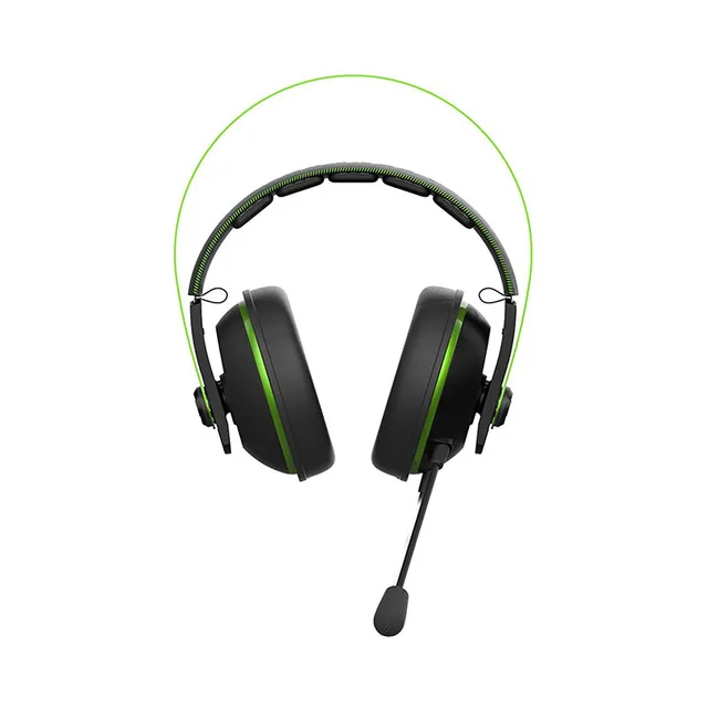 Наушники Asus Cerberus V2 зеленый/черный (90YH018G-B1UA00)
