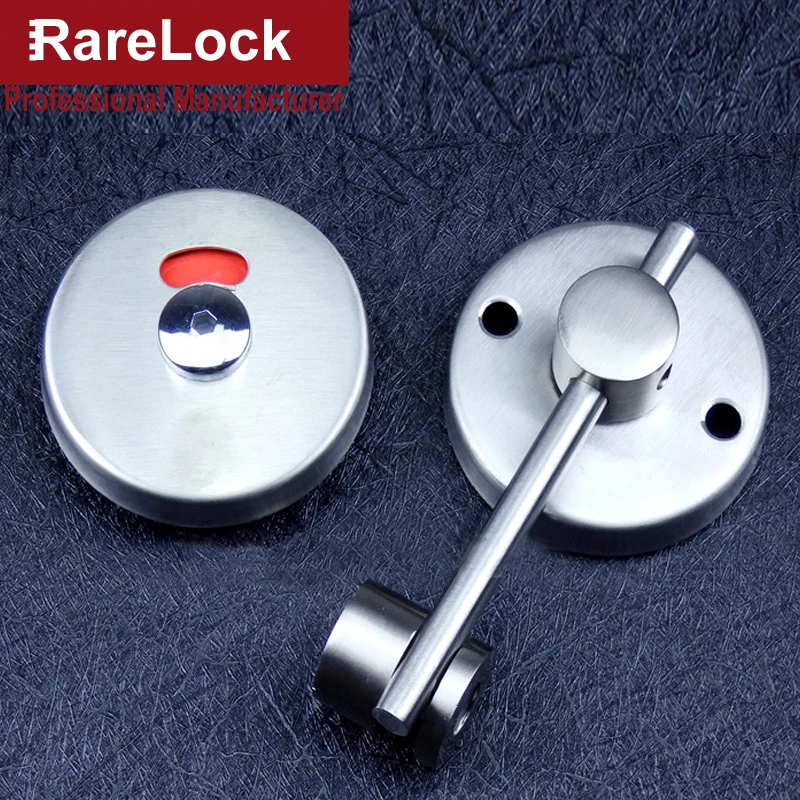 Rarelock MS534 дверная ручка для туалета, замок для ванной комнаты, аксессуары для женщин, гардеробная, для примерки, для общественного удобства, фурнитура DIY i