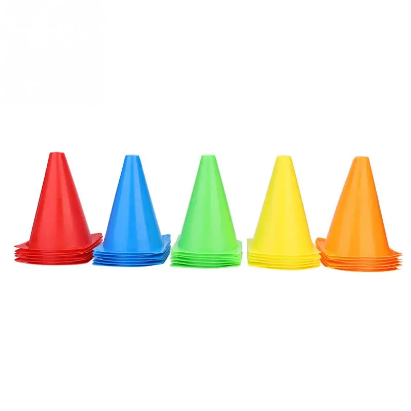 TwJim 10 Pcs Skate Marker Cones Roller Football Soccer Training Equipment Marking Cup 