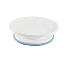 Пластиковые торты поворотный стол круглый вращающийся стенд с нескользящей кромкой Торт Поворотный 360 градусов вращающийся Рождественский инструмент для выпечки FY0026