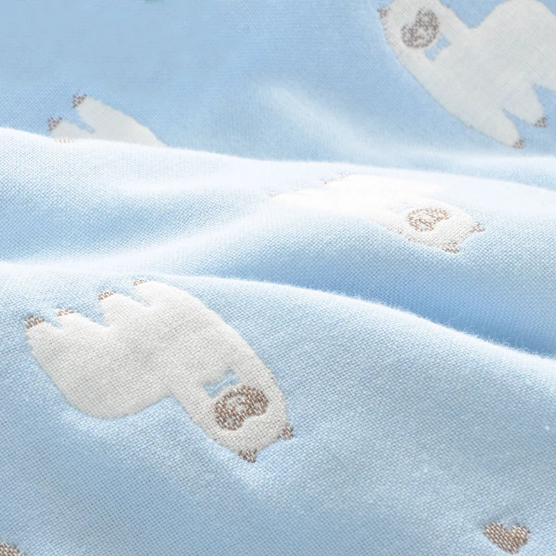 Online Musselin Baby Swaddle Decke Baby Decke 6 Schichten Gaze Baumwolle Swaddle Neugeborenen Baby Bad Handtuch Swaddle Decken Multi Designs