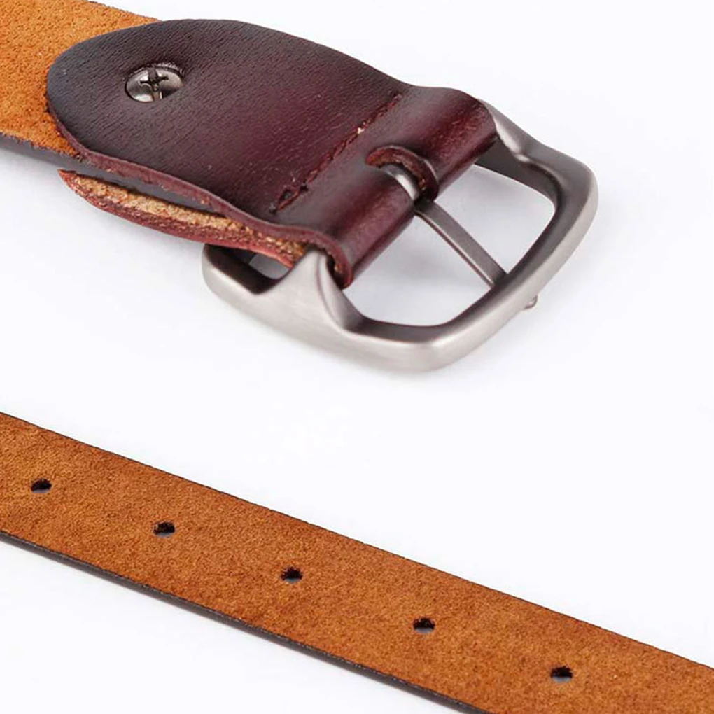 Женский Повседневный ремень с пряжкой, кожаный пояс для брюк, модные ...