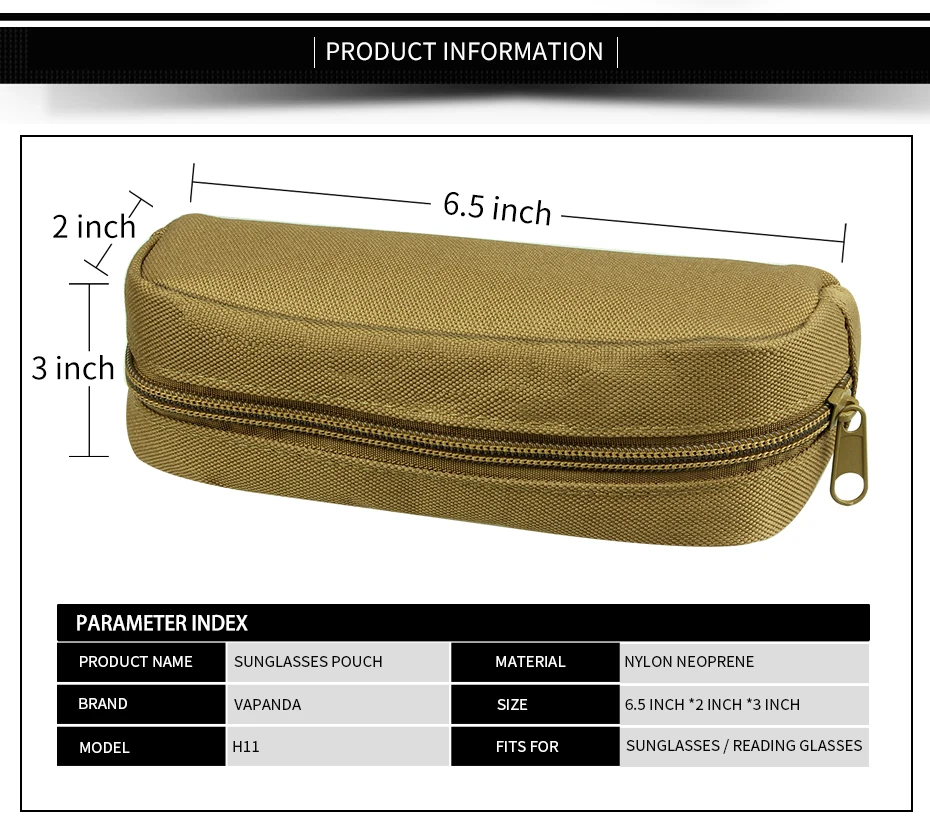 sunglasses case bag