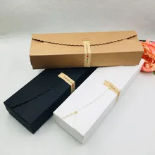 30 шт./лот крафт-подарочные коробки Бумага конфеты ручной работы/упаковочная коробка для шоколада Пустой хранения DIY коробки для свадебных тортов 23*7*4 см