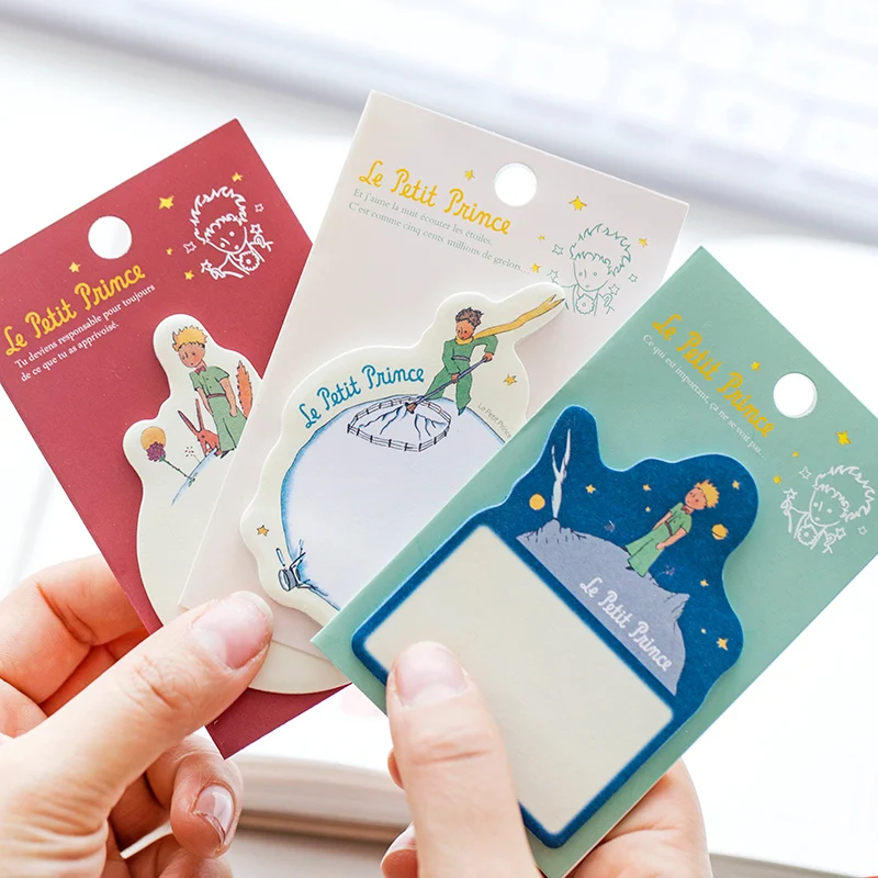 Kopen 1 X Cartoon Kleine Prins memo pad papier memoblokjes planner sticker Plakken kawaii briefpapier papeleria kantoor schoolbenodigdheden