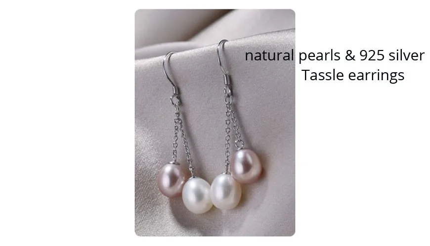tassle pearl  earrings (1)
