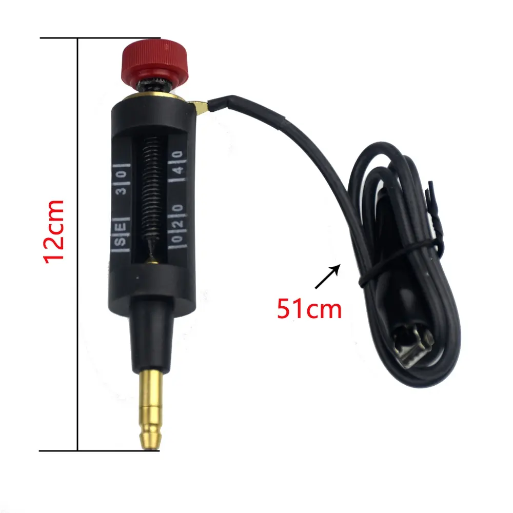 Spark Plug Tester Adjustable Spark Plug Tester High Energy Ignition Spark Plug Tester Wire Coil Circuit Diagnostic Autos Diagnostic Test Tool