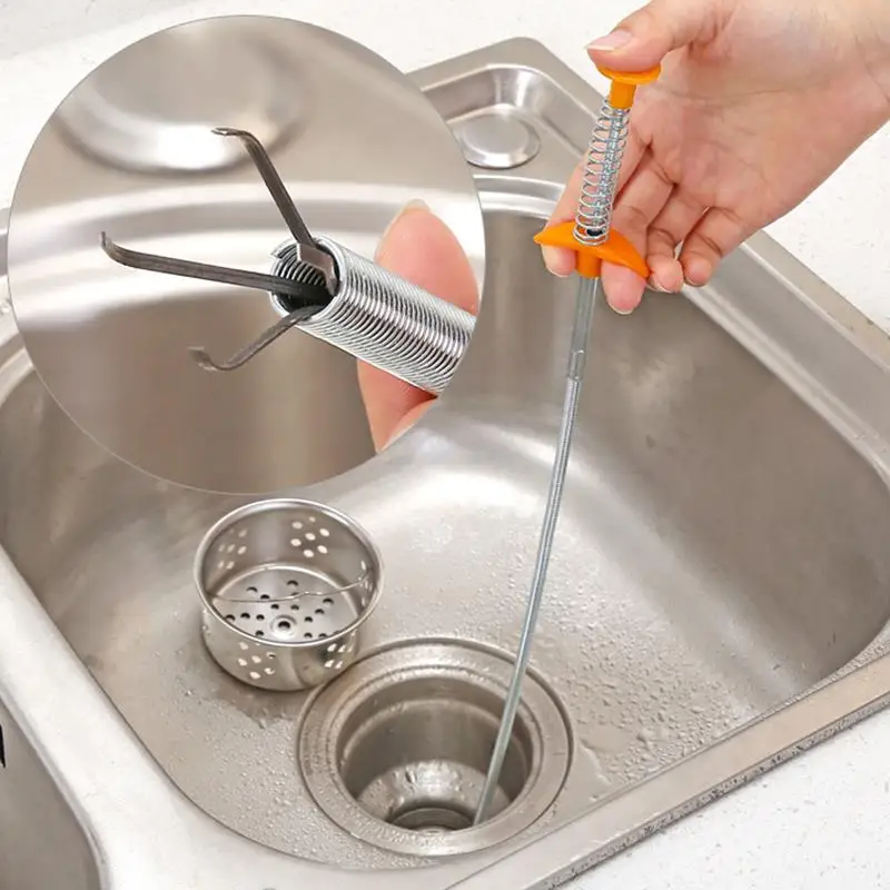 

High Quality 60/85cm Flexible 4 Claw Long Reach Pick Up Tool Bend Curve Grabber Spring Grip Tool For Home Garden Usage