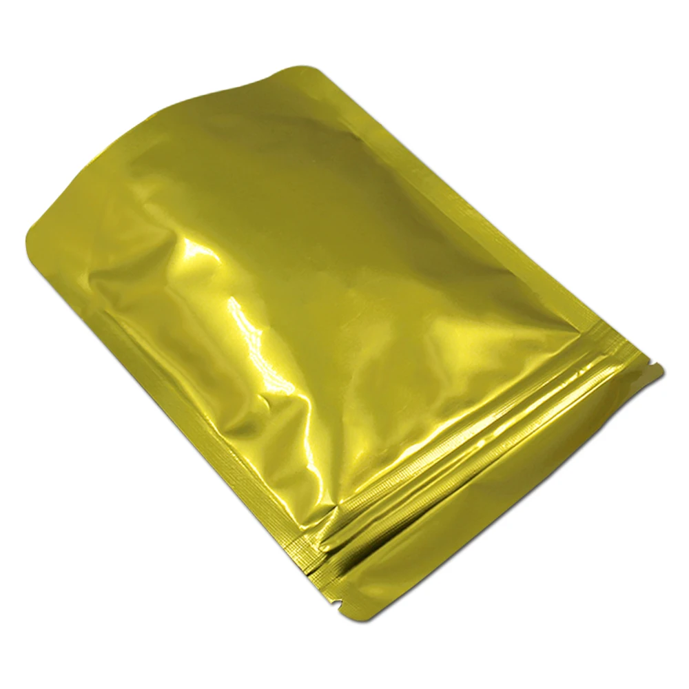 de Mylar Resselável Doypack ZipLock Stand Up