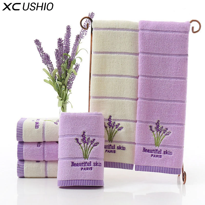 Полотенце для лица XC USHIO 34*75 см 70*140 банное полотенце из 100% хлопка мягкое