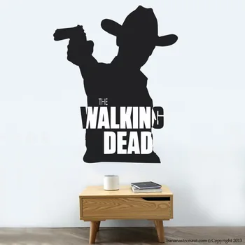 

Free Shipping Waling Dead Cowboy Home Decal Fashion Home Decor Wall Sticker GW-35