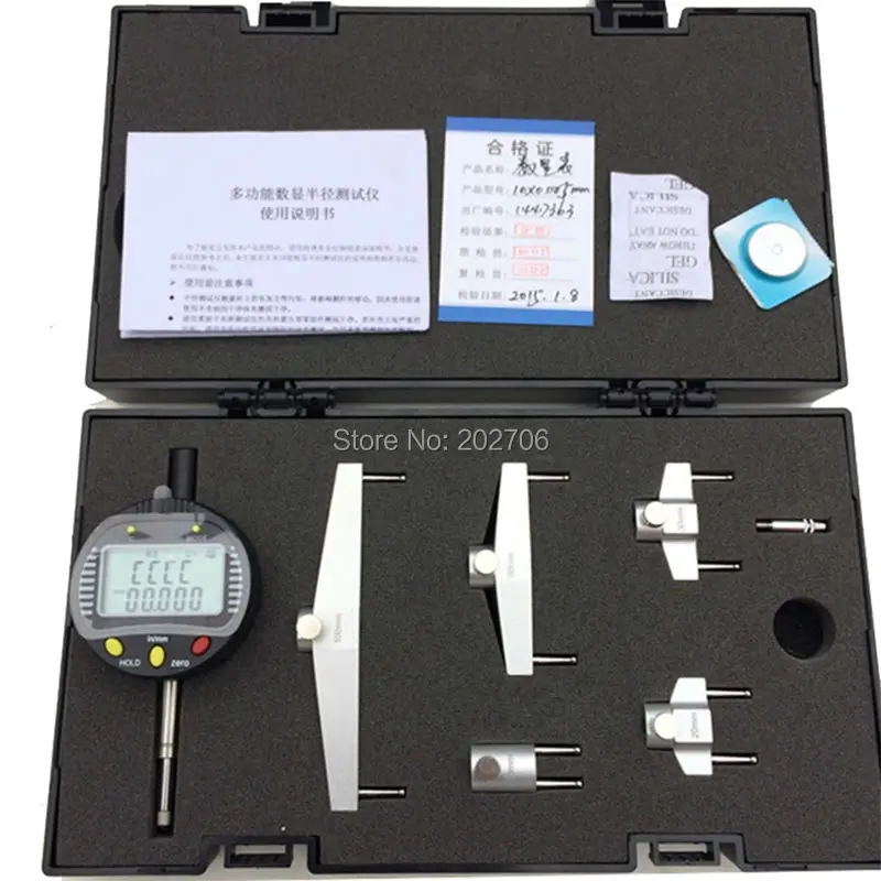 Gauges High quality digital radius gauge digital radius indicator with